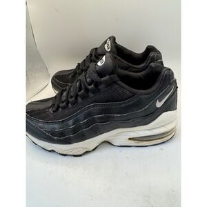 Nike Air Max 95 Kids Youth Black White Athletic Shoes Size 3.5Y 905348-026‎